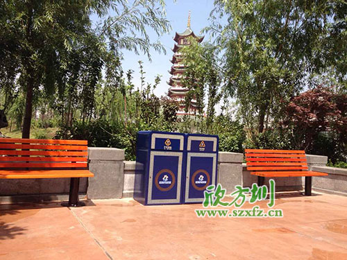 戶外分類彩繪垃圾桶什么品牌好？欣方圳為您推薦