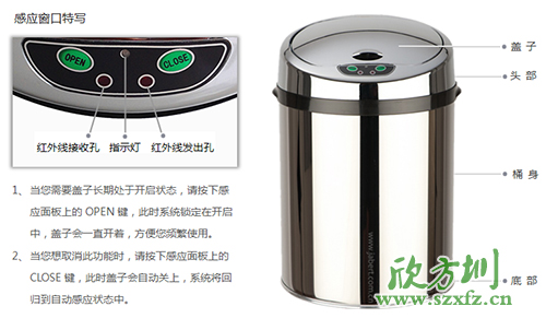 電子感應(yīng)垃圾桶價(jià)格貴嗎？智能感應(yīng)垃圾桶好用嗎